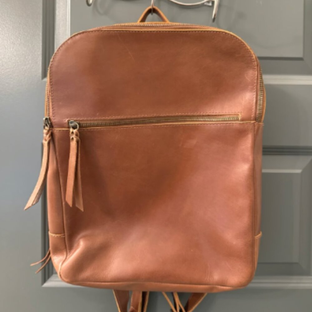 Able Liliana leather backpack